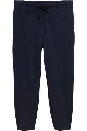 TOM TAILOR Stoffhose, knöchellang, Tunnelzug, für Damen, , 48