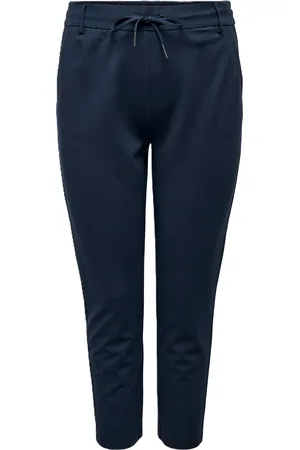 ONLY Stoffhose, Regular-Fit, Zugband, für Damen, , 42/32
