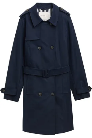 TOM TAILOR Trenchcoat, Klappkragen, für Damen, , L
