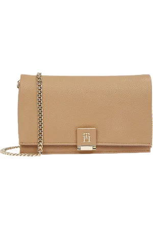 Tommy Hilfiger Clutch, Kunstleder, Emblem, für Damen