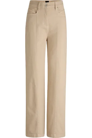 HUGO BOSS Hose "Tolala", Regular-Fit, Ziernähte, für Damen, , 36