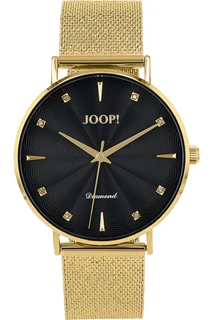 JOOP! Quarzuhr für Damen, Edelstahl | Diamant