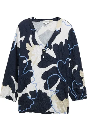 TOM TAILOR Langarmshirt, V-Ausschnitt, für Damen, , L