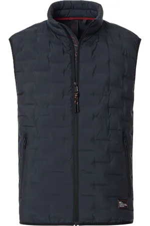 Casa Moda Outdoorweste, Stehkragen, für Herren, , XL