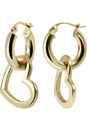 Vandenberg Damen Schmuck-Set, Creolen mit Anhängern, 925er Silber