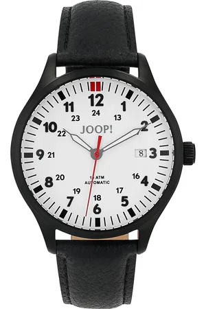 JOOP! Quarzuhr für Herren, Edelstahl | Leder