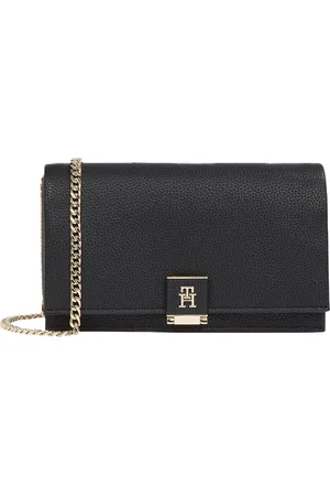 Tommy Hilfiger Abendtasche, Kunstleder, Emblem, für Damen