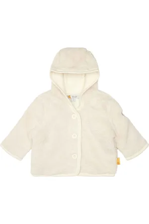 Steiff Fleecejacke, Kapuze, Knopfleiste, für Babys und Kleinkinder, , 80