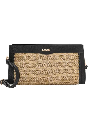 L.Credi Clutch, Emblem, für Damen