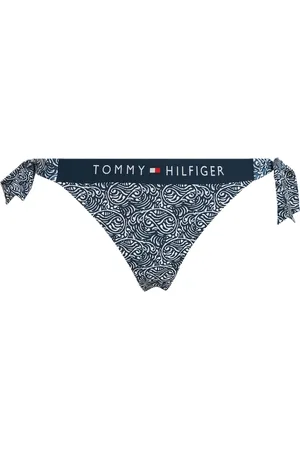 Tommy Hilfiger Bikinihose, Logo-Bund, floral, für Damen, , S
