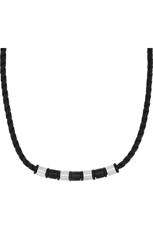 QS by s.Oliver Herren Kette, Edelstahl und Leder