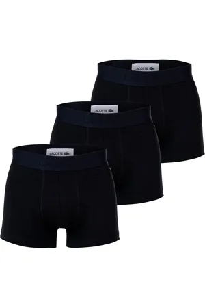 Lacoste Herren Boxershorts, 3er Pack - Trunks, Casual, Cotton Stretch, Logobund, , XL