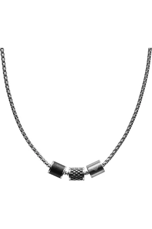 Emporio Armani Herren Kette mit Anhänger "EGS2383020", Edelstahl
