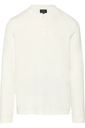 QS by s.Oliver Langarmshirt, Henley-Ausschnitt, für Herren, , XXL