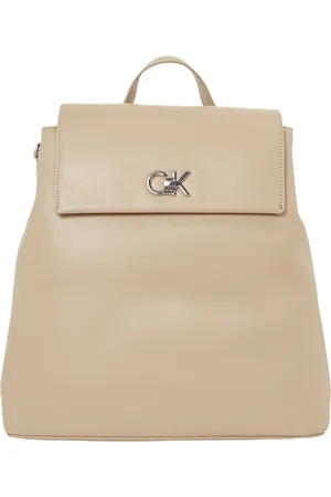 Calvin Klein Rucksack, Emblem, Kunstleder, für Damen