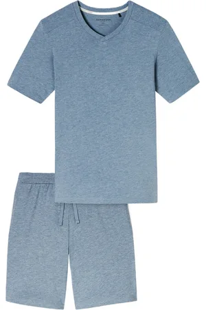 Schiesser Modern Nightwear Shorty, atmungsaktiv, temparaturausgleichend, für Herren, , 58