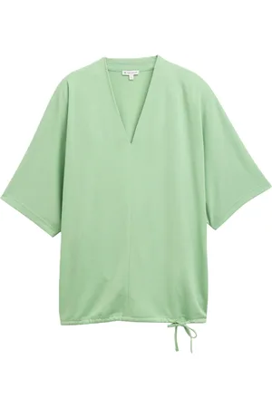 TOM TAILOR T-Shirt, V-Ausschnitt, für Damen, , 3XL