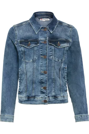 Street one Jeansjacke, Klappkragen, für Damen, , 36