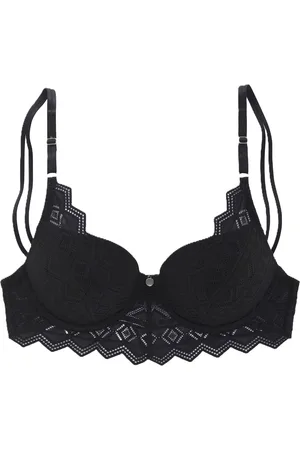 QS by s.Oliver Push-up-BH, Doppelträger, verstellbar, für Damen, , 75C