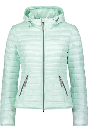 Cartoon Steppjacke, Stehkragen, Kapuze, für Damen, , 40