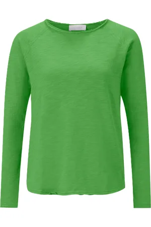 Rich & Royal Langarmshirt, Rollsaum, für Damen, , S