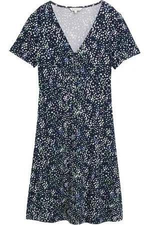 TOM TAILOR Shirtkleid, V-Ausschnitt, für Damen, , 36