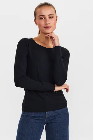 Numph Langarmshirt, Baumwollanteil, für Damen, , L