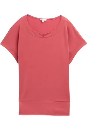 TOM TAILOR T-Shirt, Split-Neck, für Damen, , XXL