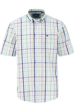 Fynch-Hatton ® Freizeithemd, Regular Fit, Kurzarm, Button-Down-Kragen, für Herren, , XXL