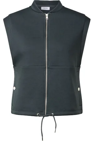 CECIL Sweatweste, Stehkragen, für Damen, , M