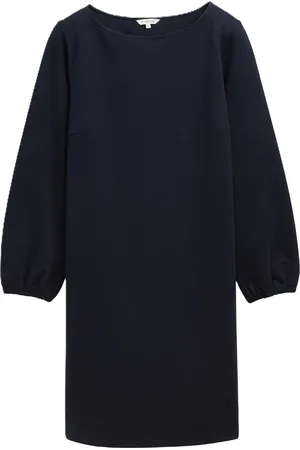 TOM TAILOR Shirtkleid, Langarm, Rundhals, für Damen, , 50