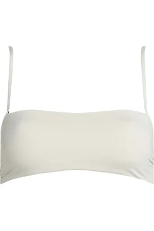 Calvin Klein Bikini-Oberteil, Spaghettiträger, Emblem, für Damen, , S