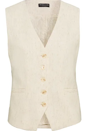 Manguun Businessweste, V-Ausschnitt, für Damen, , 40
