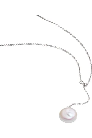 Vandenberg Damen Kette mit Anhänger, 925er Süßwasser-Zuchtperle
