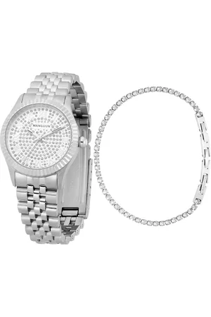 Manguun Damen Uhr-Set