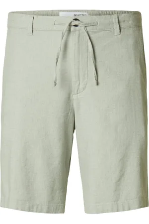 SELECTED Bermuda-Stoffhose, Regular Fit, Mid Waist, für Herren, , L