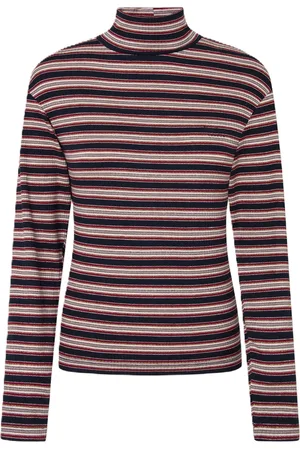 Pepe Jeans Langarmshirt "Efelina", Stehkragen für Damen, , XL