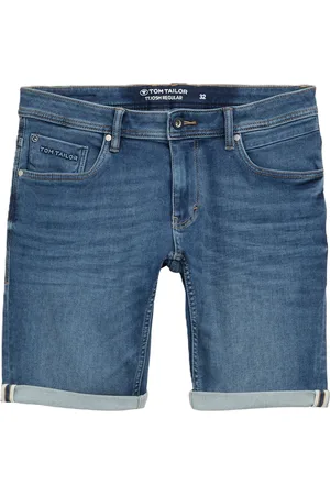 TOM TAILOR Jeansshorts, 5-Pocket, für Herren, , 34