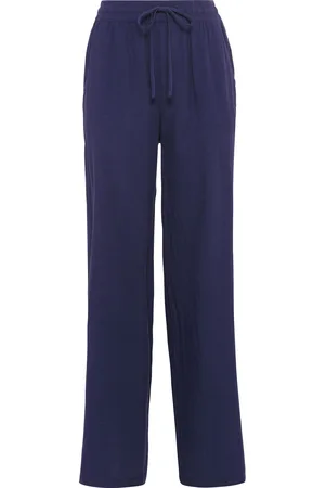 Manguun Stoffhose, Leinen-Viskose-Mix, Tunnelzug, für Damen, , 40