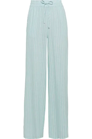 Manguun Stoffhose, Leinen-Viskose-Mix, Tunnelzug, für Damen, , 40