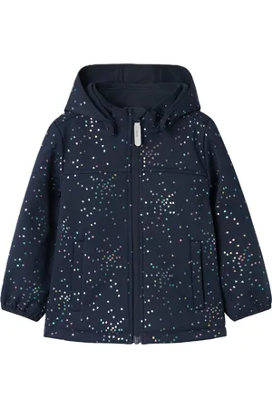 NAME IT ® Softshelljacke, abnehmbare Kapuze, für Kinder, , 98