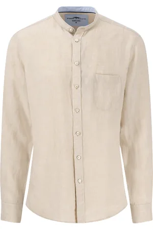 Fynch-Hatton ® Freizeithemd, Casual Fit, Stehkragen, Langarm, für Herren, , L