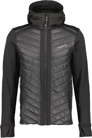 Didriksons Steppjacke, Stehkragen, Kapuze, für Herren, , M