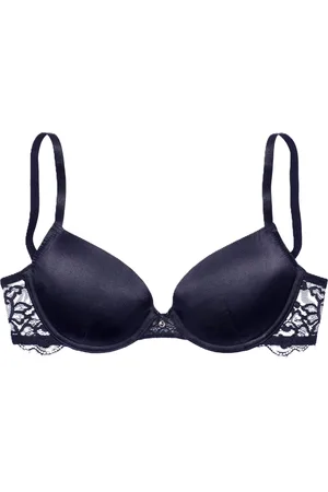 Lascana Alana Push-Up-BH, Seidenanteil, Zierschleife, für Damen, , 70A