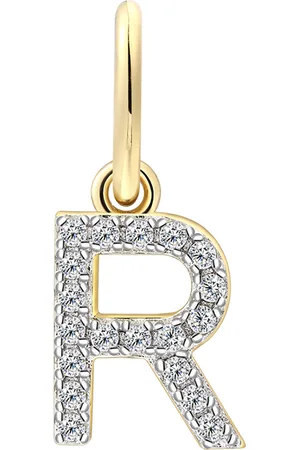 Xenox Damen Anhänger Buchstabe R, 925er Silber