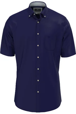 Fynch-Hatton ® Freizeithemd, Casual Fit, Kurzarm, Button-Down-Kragen, für Herren, , XXL