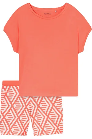Schiesser Modern Nightwear Shorty, Eingrifftaschen, für Damen, , 38