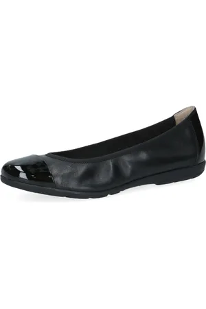 Caprice Ballerinas, Leder, Lack-Overlays, für Damen, , 39
