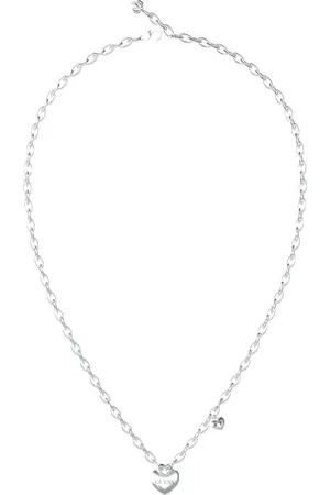 Guess Damen Kette mit Anhänger, Edelstahl