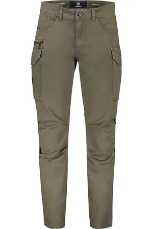 Lerros Cargohose, knöchellang, uni, für Herren, , 31/34